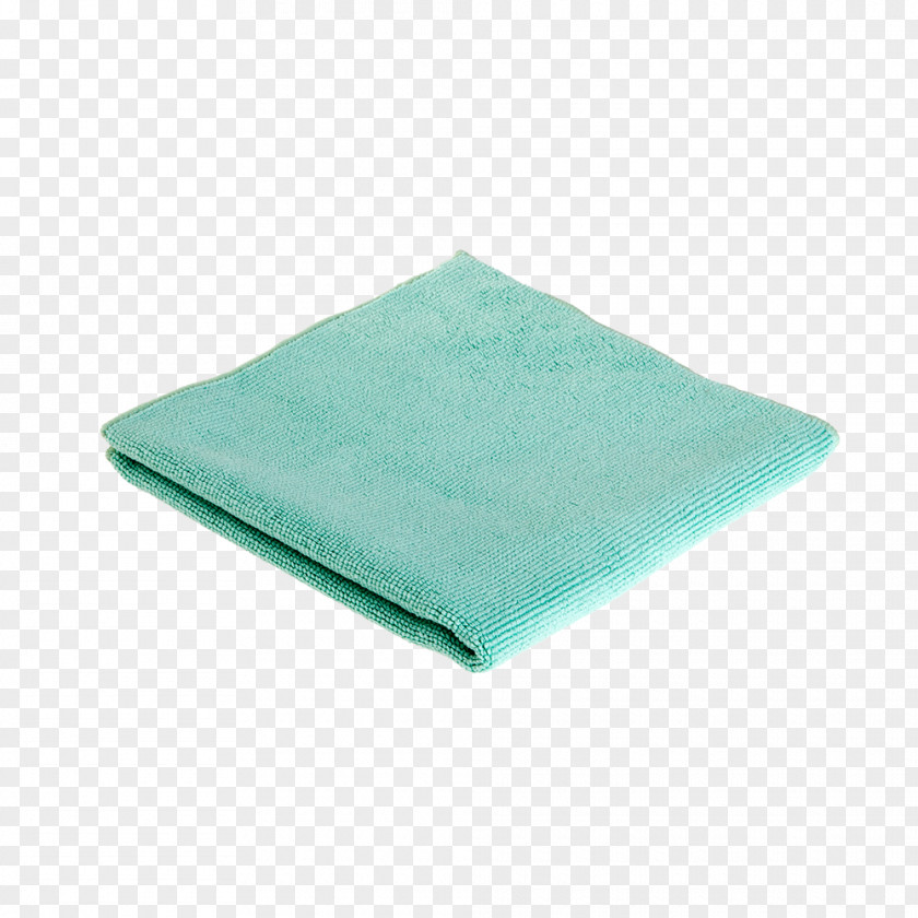 CLEANING CLOTH Textile Cleaning Microfiber Green Turquoise PNG