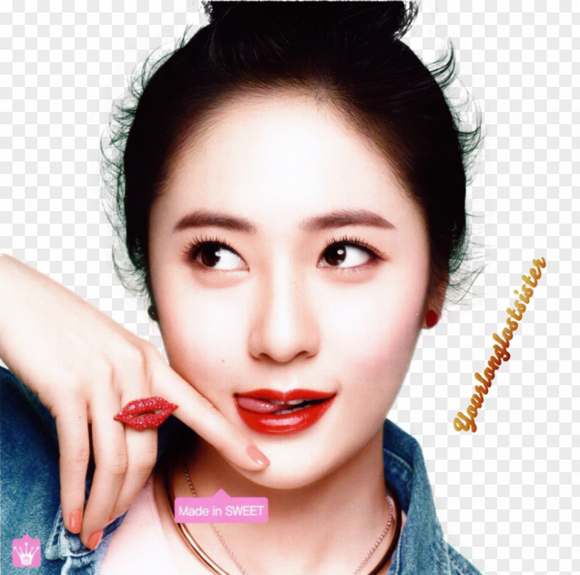 Face Krystal Jung Lip Etude House Color Liquid PNG