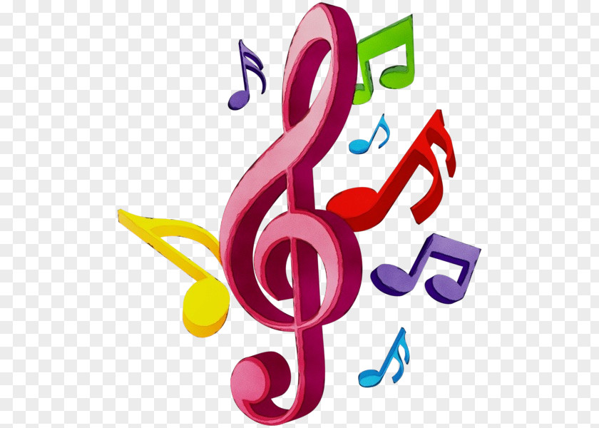 Logo Text Music Note PNG