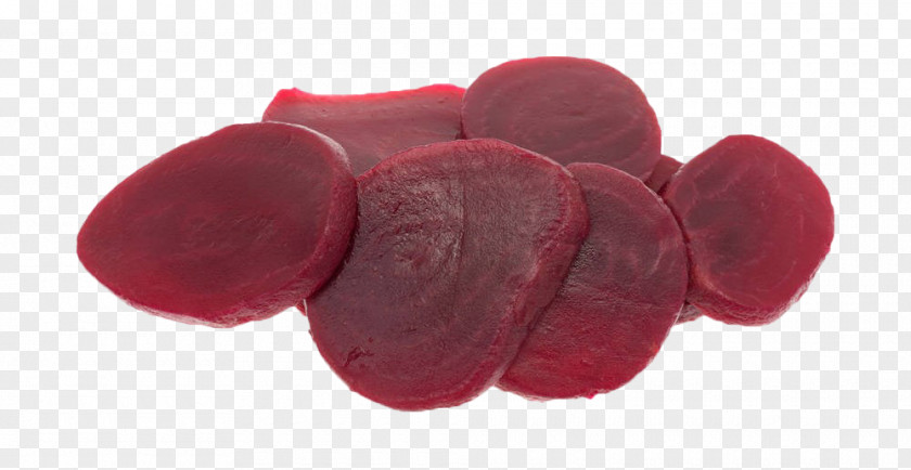 Purple Beet Head Slices Common Beetroot PNG