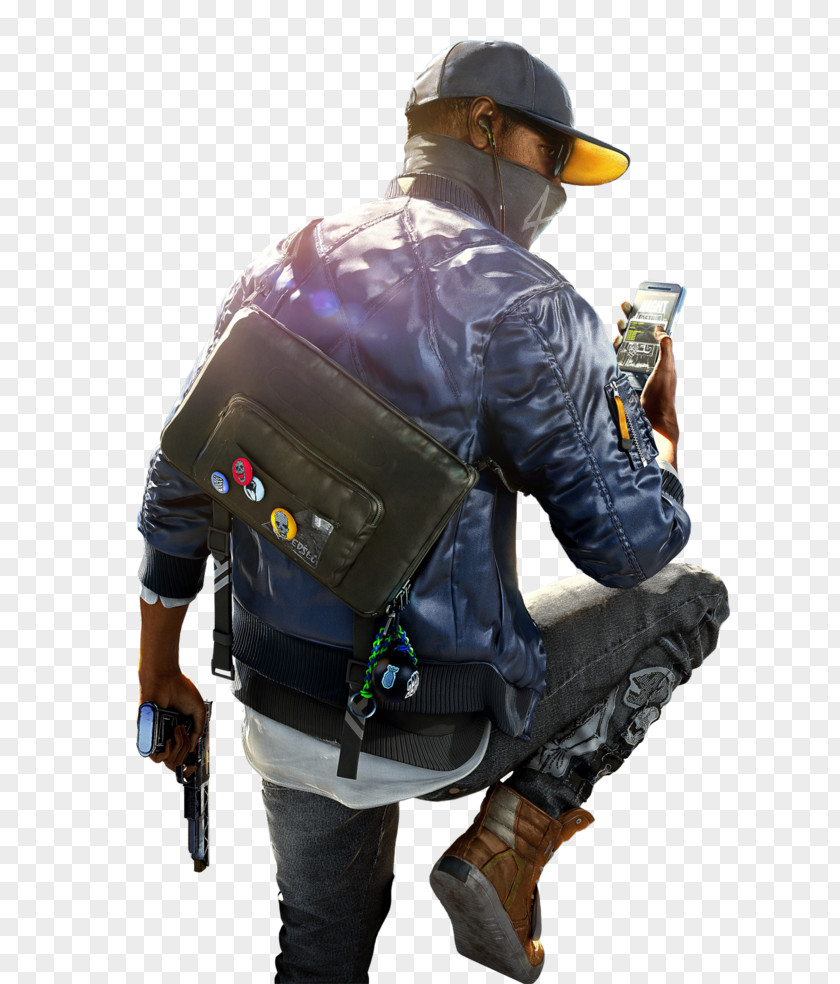 Watch Dogs 2 Messenger Bags Cosplay PNG