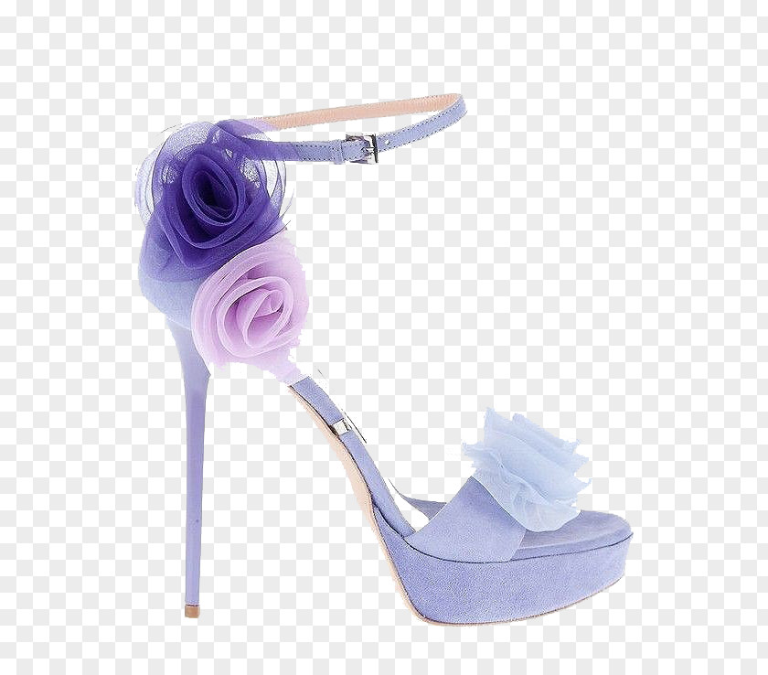 Women High Heels Purple Material High-heeled Footwear Shoe Stiletto Heel Lavender PNG