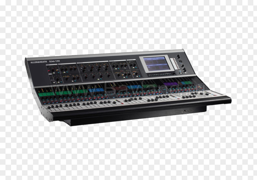 Audio Mixers Sound Power Amplifier Digital Signal Processor Allen & Heath PNG