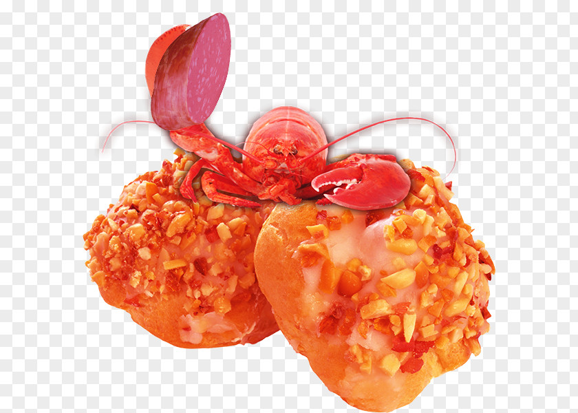 Delicious Bread And Lobster Breakfast Garnish Dish PNG