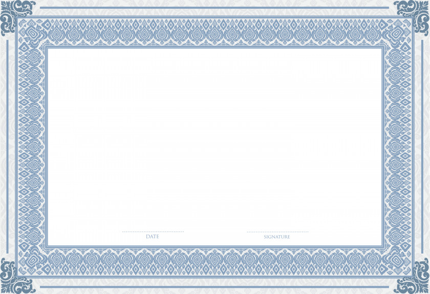 Empty Certificate Template Clip Art Image Picture Frame Text Structure Area Pattern PNG
