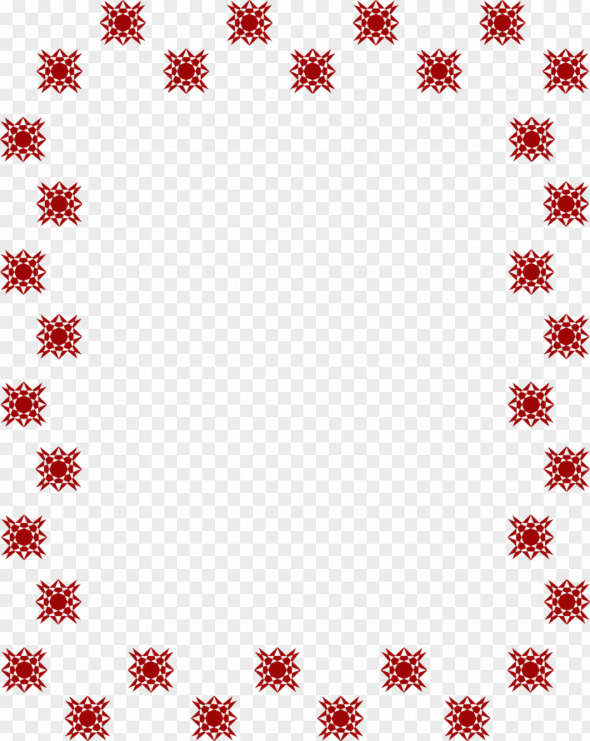 Star Frame Christmas Tree Decoration Pattern PNG