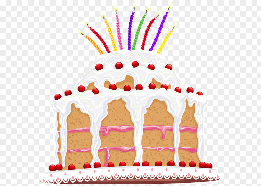 Birthday Clip Art Cake Gingerbread House PNG