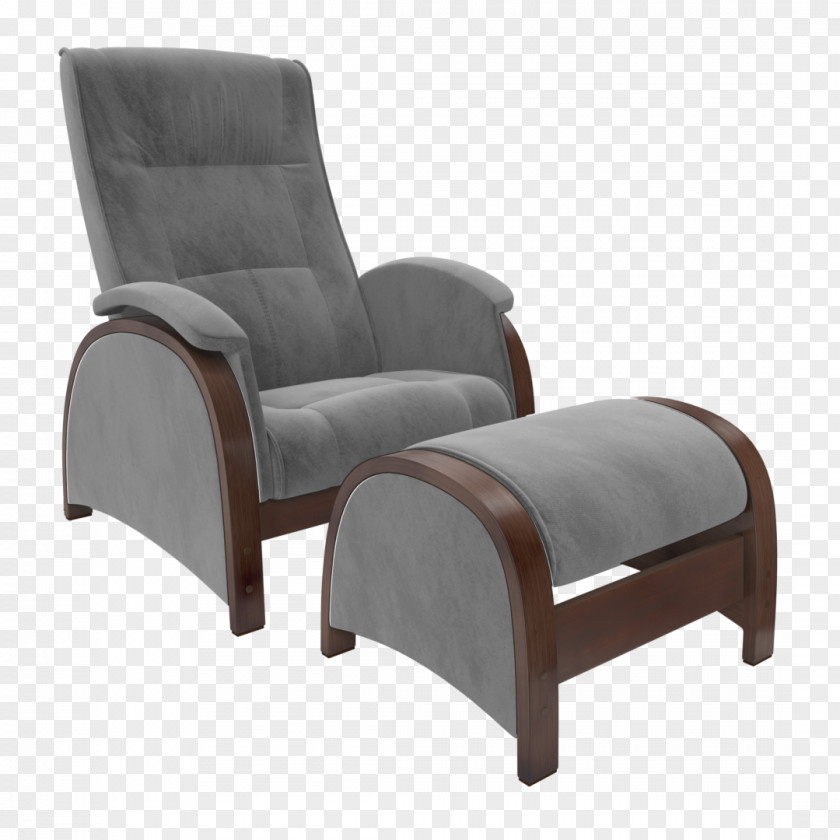 Chair Club Loveseat Recliner Foot Rests PNG