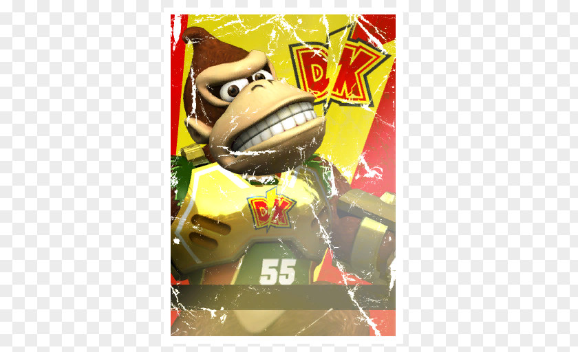 Donkey Kong Mario Strikers Charged Super Country PNG