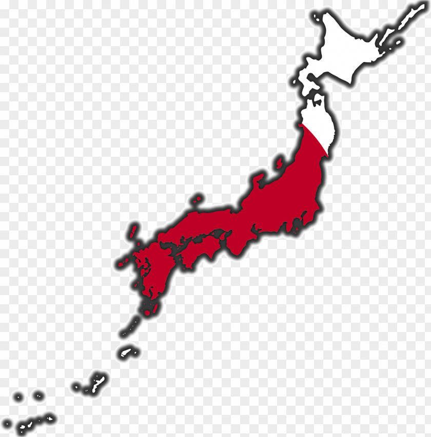Japan Flag Of Map Clip Art PNG