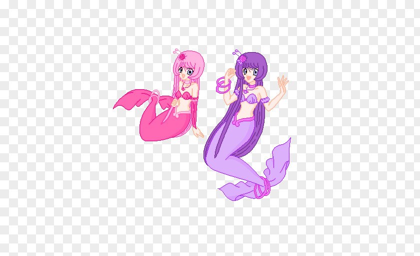 Mermaid Melody Pichi Pitch Color Pink Mauve PNG