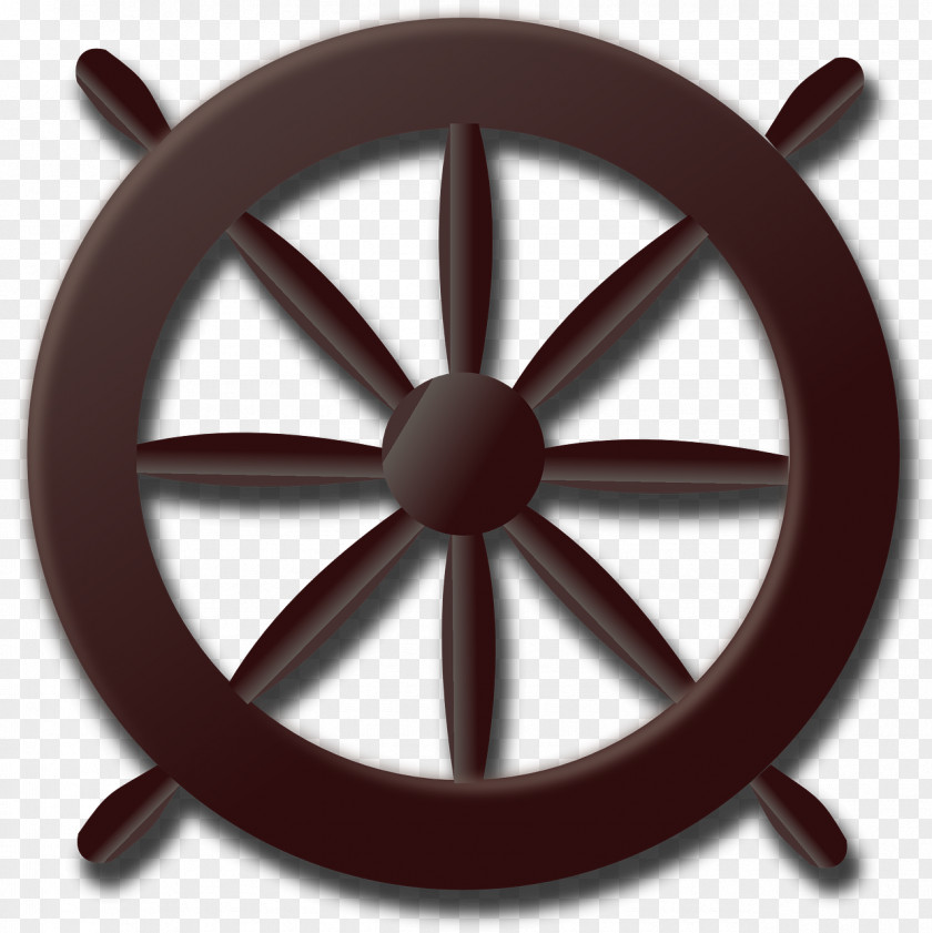 The Steering Wheel On Ship Ships Clip Art PNG