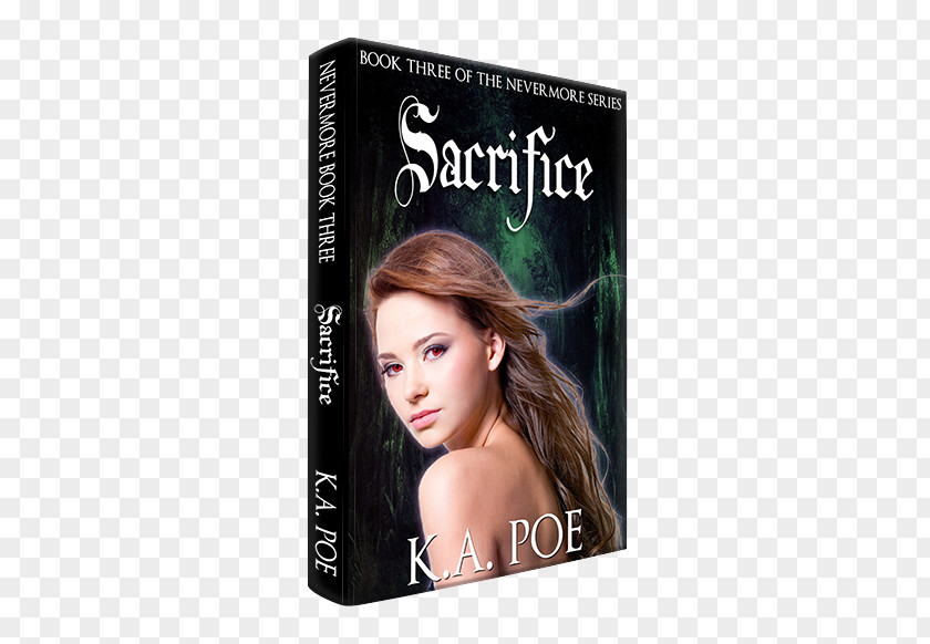 Book K.A. Poe Twin Souls (Nevermore, 1) Forevermore Hair Coloring PNG