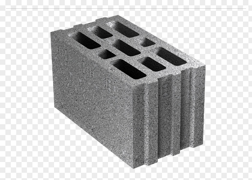Concrete Building Materials Hohlblockstein Industrial Design PNG