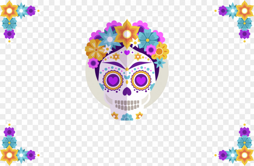 Effect Skull Calavera Wedding Invitation Day Of The Dead Public Holiday PNG
