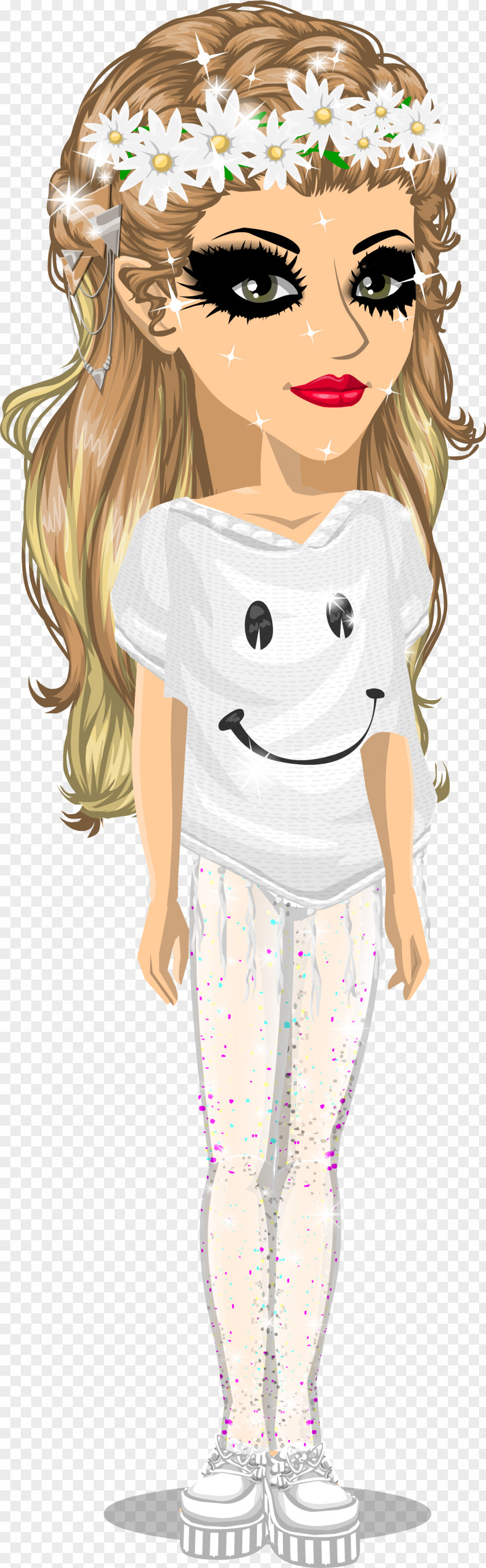 MovieStarPlanet Brown Hair Mother PNG