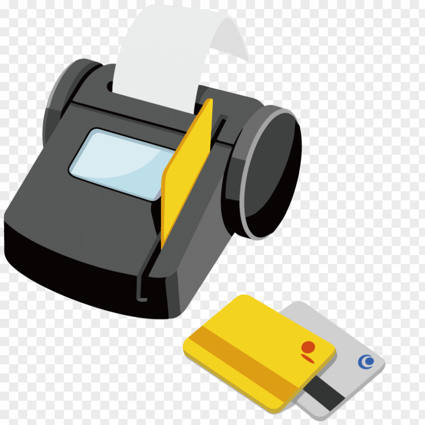Vector Bank Credit Card Machine Point Of Sale Icon PNG