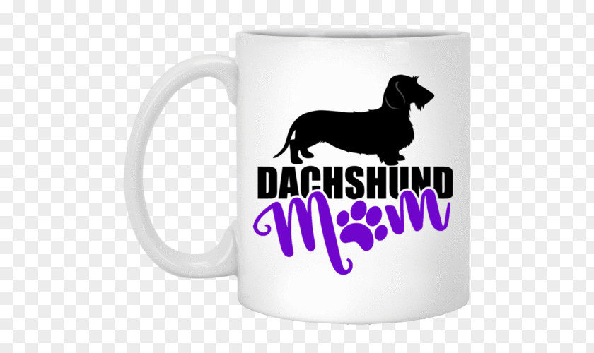 Wiener Dog Mug Cup Font PNG