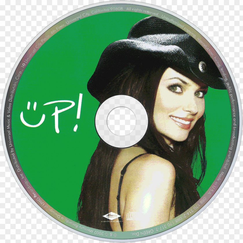 Woman Make Up Shania Twain Up! Album Cover Compact Disc The In Me PNG