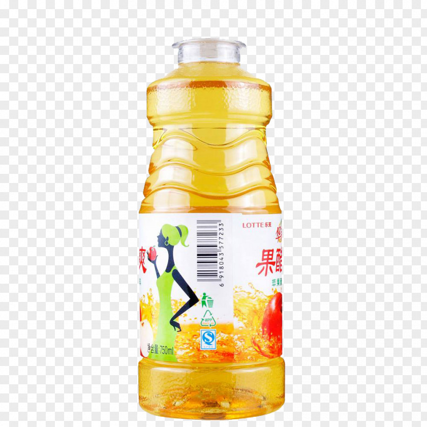 Apple Vinegar Material To Avoid The Cider Orange Drink Bottle PNG