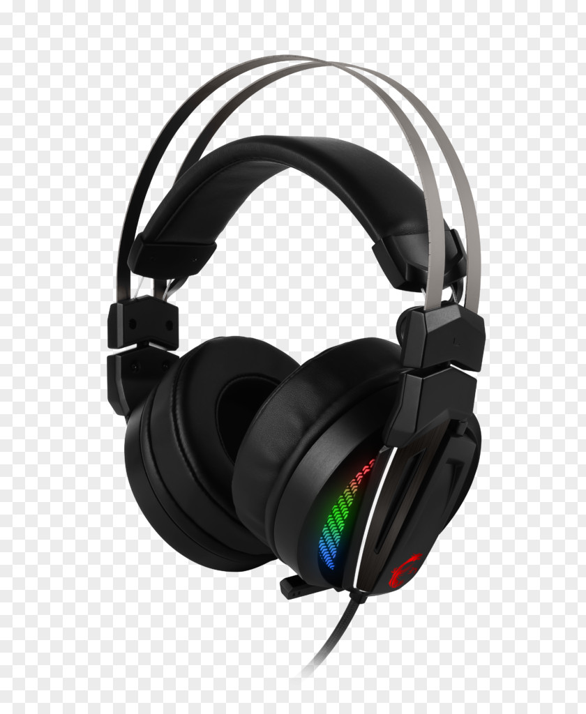 Headphones MSI Immerse GH60 Gaming Headset GH70 ImmerseGH70 PNG