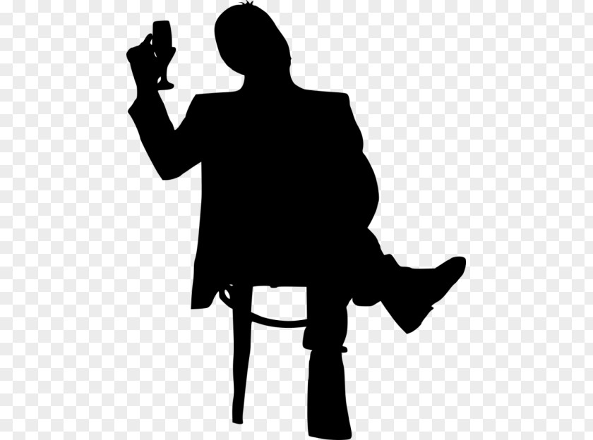 Silhouette Chair Clip Art PNG