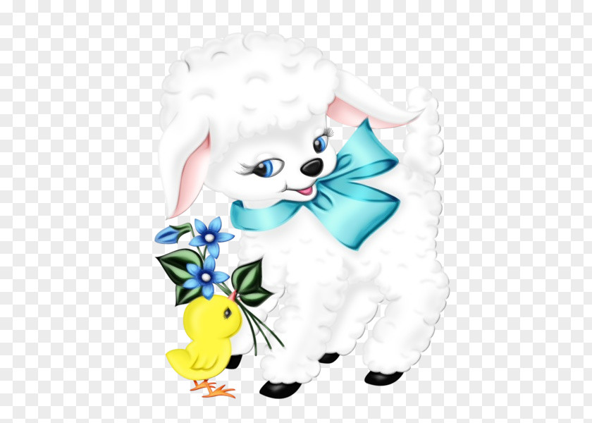 Bichon Puppy Easter Egg Background PNG