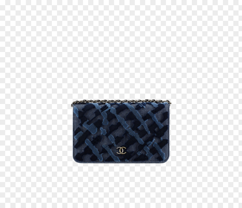 Denim Chanel Wallet Handbag PNG