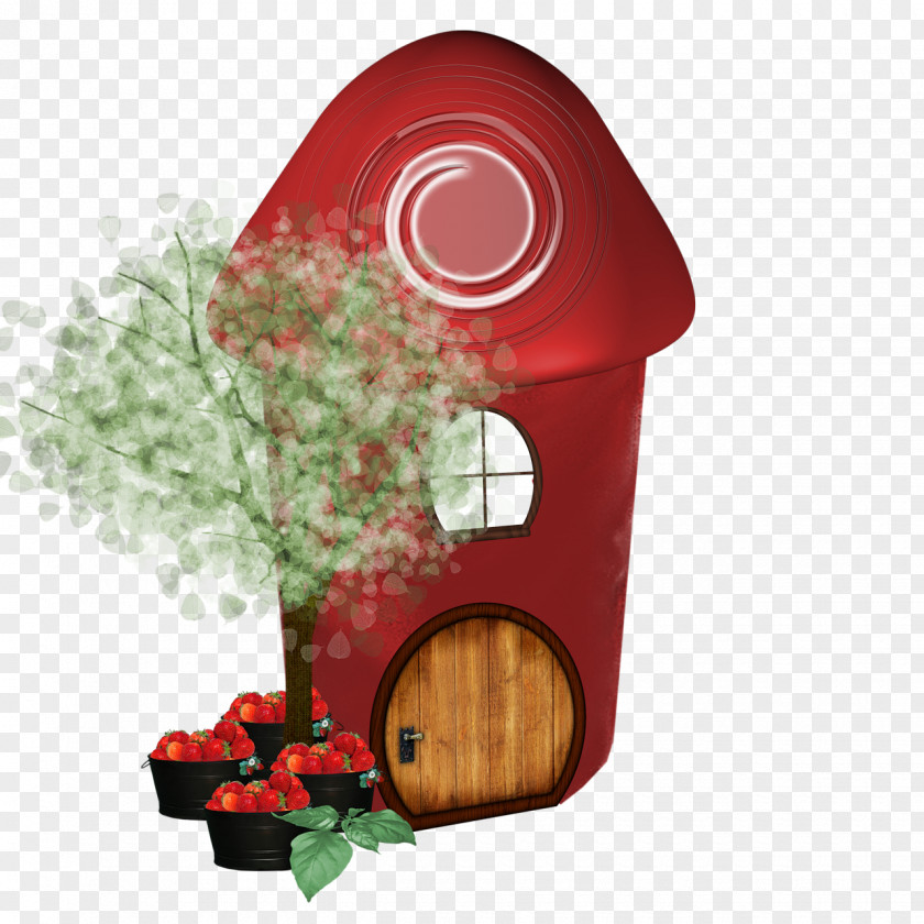 Strawberry House .net .de Collage Toy PNG