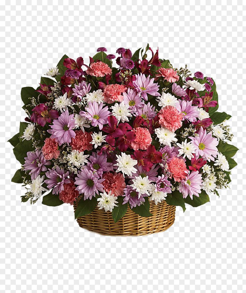 Chrysanthemum Floristry Flower Basket Teleflora PNG