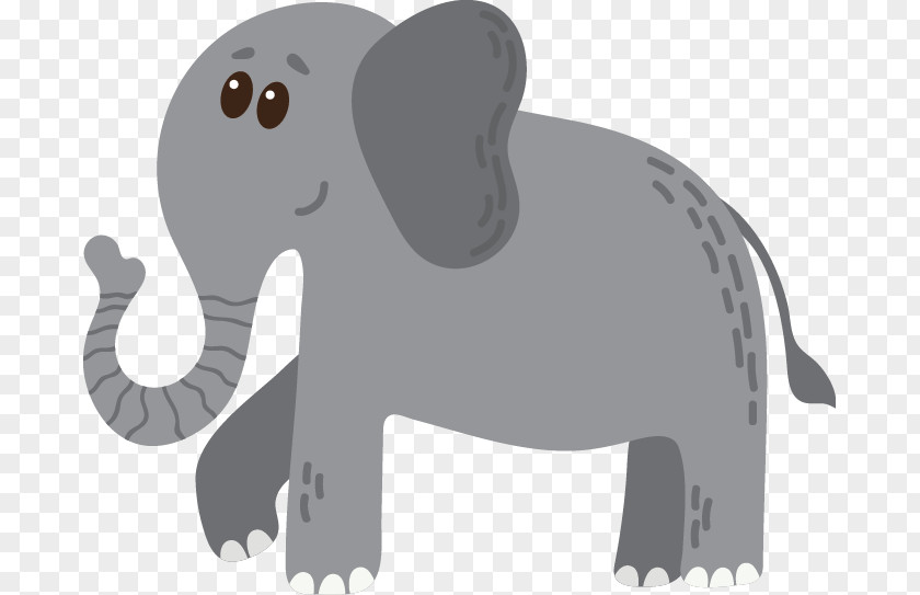 Elephant Alphabet Letter PNG