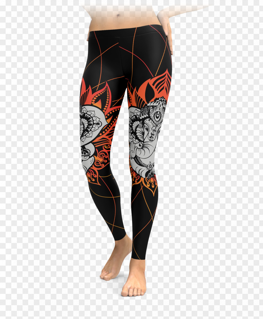 Ganesha Leggings Clothing Sock Yoga Pants PNG
