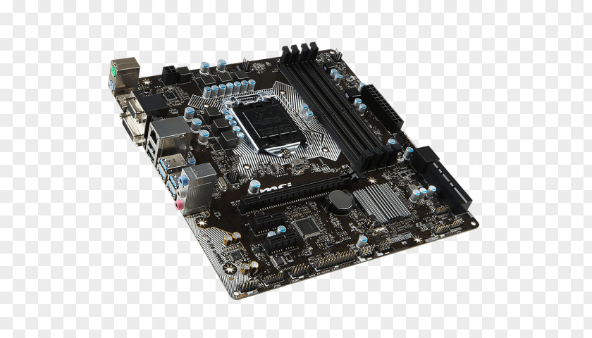 MotherboardMicro ATXLGA1151 SocketH170LGA1151 Socket MSI H170M PRO-VDHMotherboardMicro SocketCPU Intel LGA 1151 PRO-VDH PNG