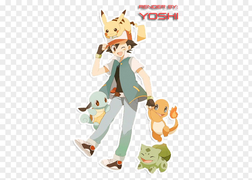 Pikachu Ash Ketchum Pokémon Fan Art Charmander PNG