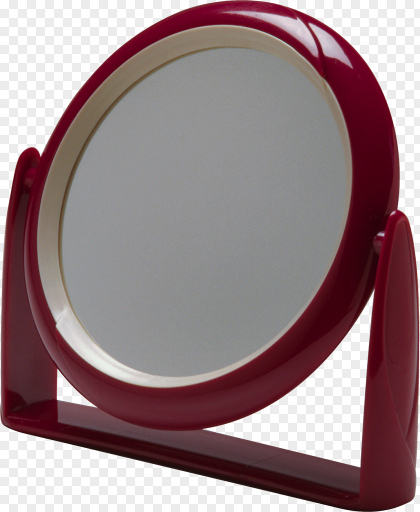 Red Creative Makeup Mirror PhotoScape PNG