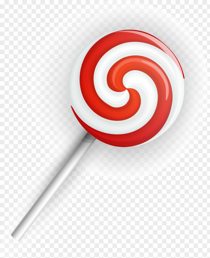 Red Twisted Candy Lollipop Stick Cane PNG