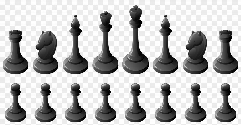 Chess Piece Chessboard White And Black In Clip Art PNG