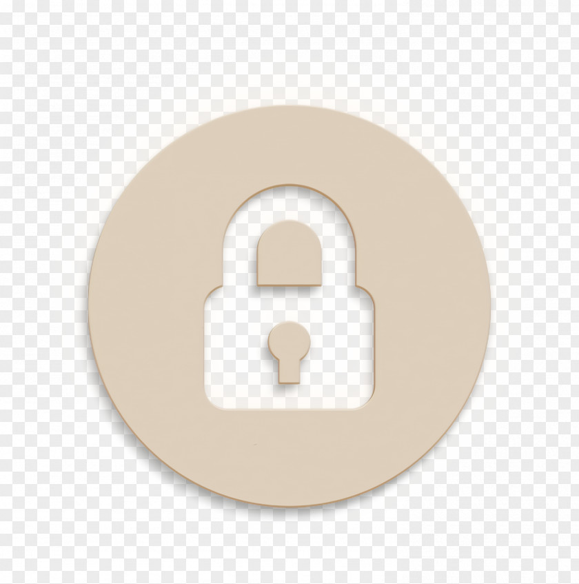 Hardware Accessory Padlock Icon Security Interface PNG
