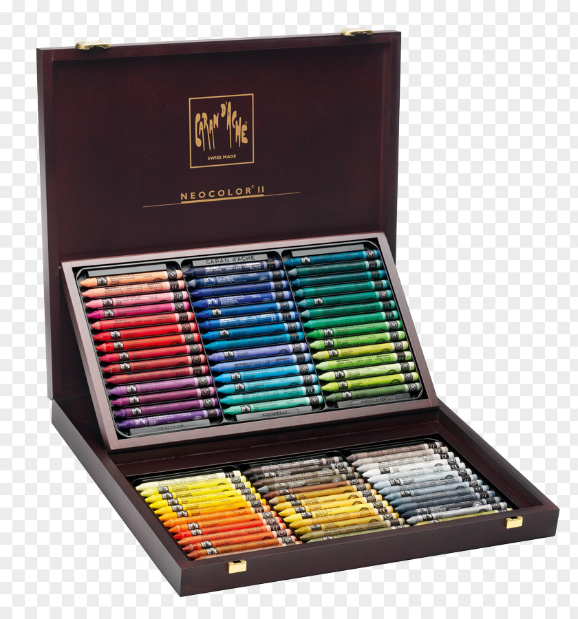 Pencil Caran D'Ache Colored Pastel Box PNG