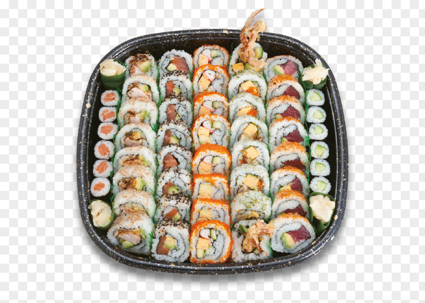 Sushi Roll California Gimbap Side Dish 07030 PNG