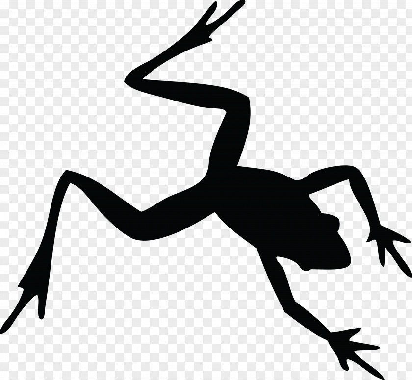 Animal Silhouettes Frog Silhouette Clip Art PNG