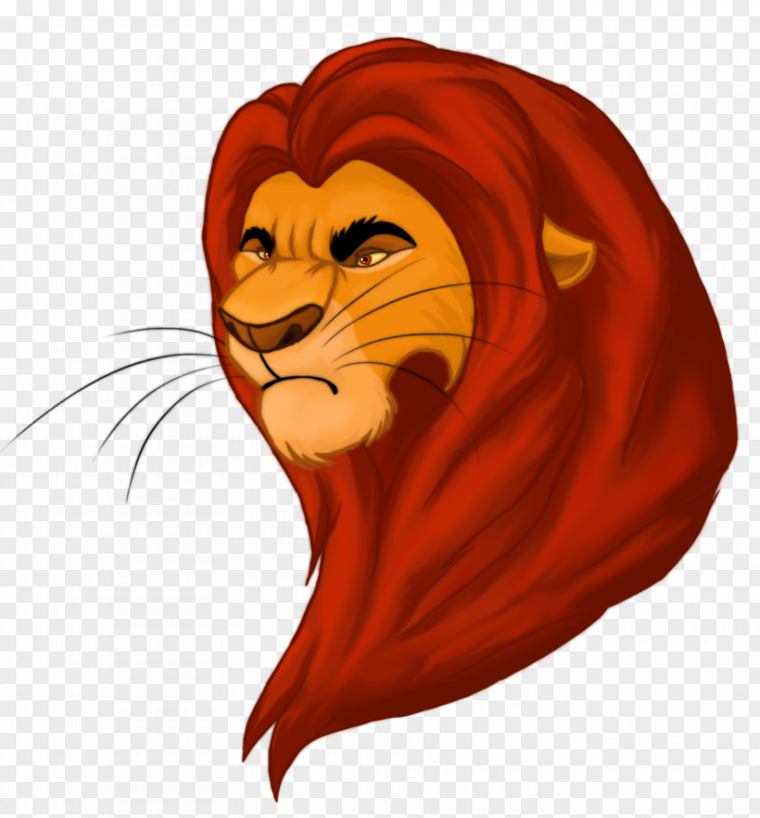 Lion Whiskers Snout Mouth Cat PNG