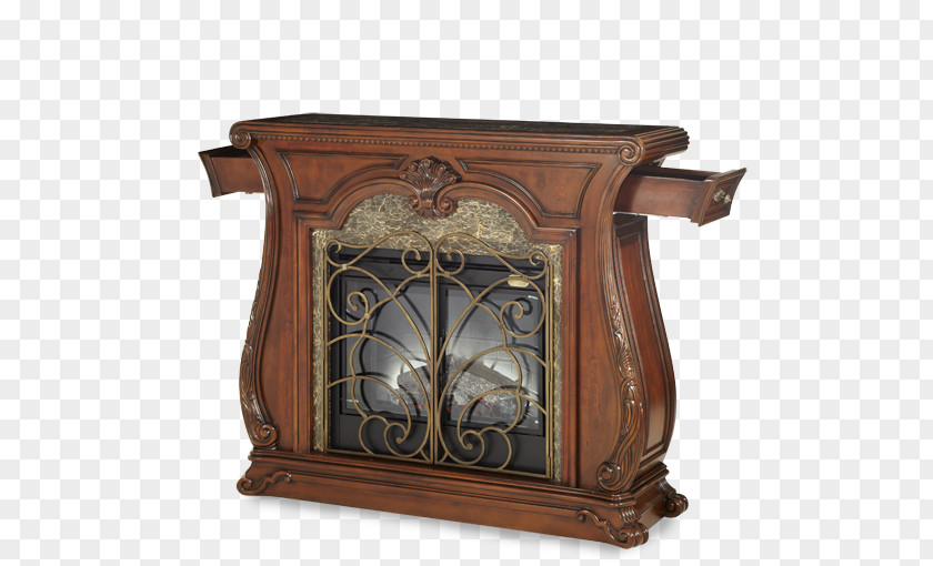 Palace Gate Bedside Tables Furniture Fireplace PNG