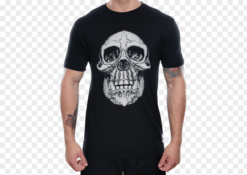 T-shirt Skull Onnit Labs Clothing Sleeve PNG