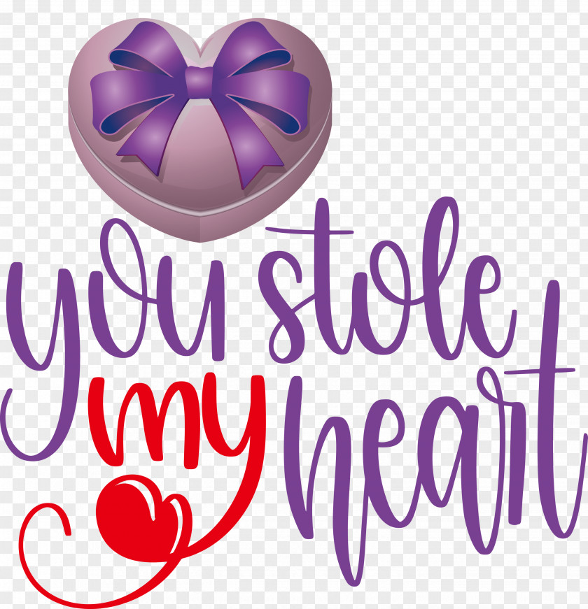 You Stole My Heart Valentines Day Quote PNG