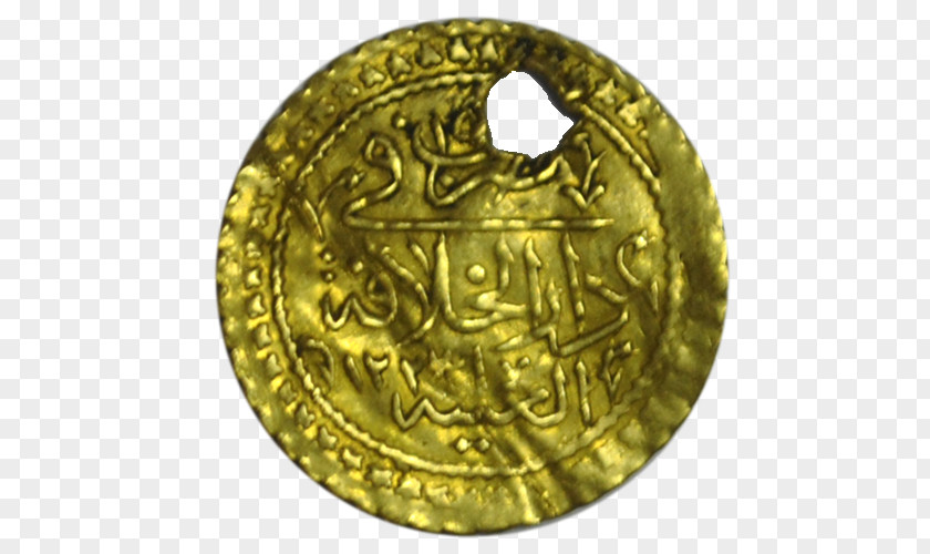 Brass Coin Medal Bronze 01504 PNG
