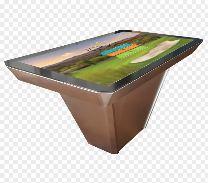 Coffee Table Tables Multi-touch Wood Interactivity PNG
