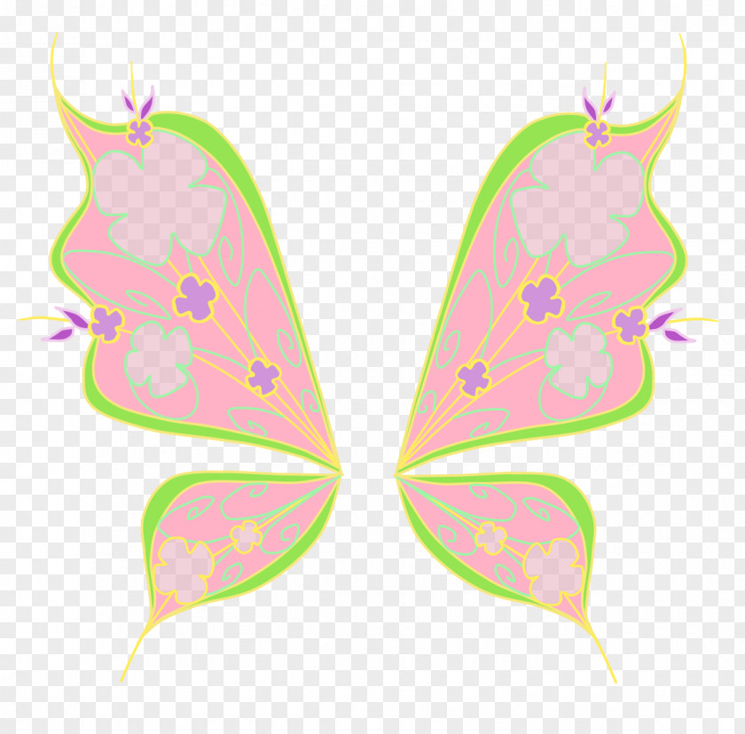 In Full Bloom Butterfly Flora IPhone Doll PNG