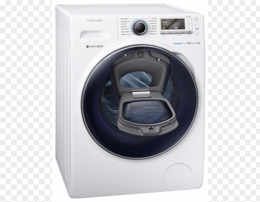 Samsung AddWash WF15K6500 Washing Machines Home Appliance WW80K5413UW 8kg Machine PNG