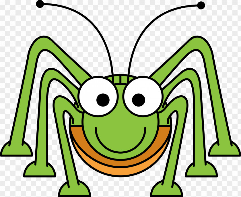 Grasshopper Transparent Cartoon Clip Art PNG